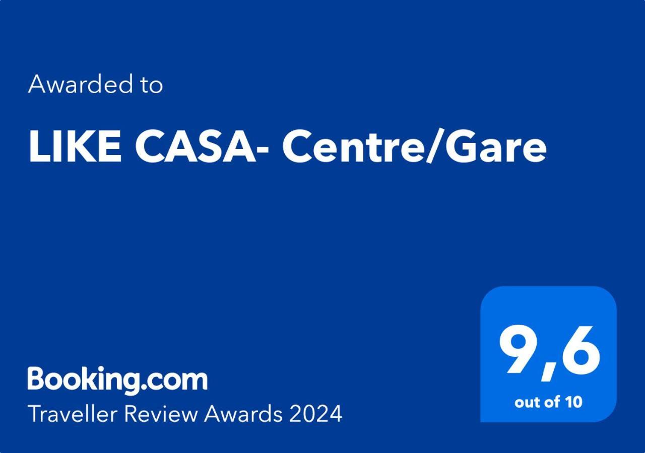 Like Casa- Centre/Gare Apartment Valence  Luaran gambar